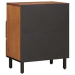 vidaXL Cabinet de chevet Marron 50 x 33 x 62 cm Bois de mangue massif