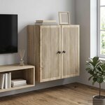 vidaXL Armoire Murale Chêne Sonoma 59 x 31 x 60 cm Bois d'ingénierie
