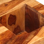 vidaXL Table basse Bois massif 70x70x30 cm