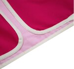 Sac en tissu rose pour lit mezzanine