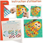 Jeu créatif - Mosaïque à coller - 6 tableaux à créer - Dès 3 ans - Loisirs créatifs enfant