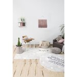 Tapis coton lavable rectangulaire Lune 120 x 160 cm