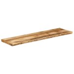 vidaXL Dessus de table bord vivant 160x40x2 5 cm bois de manguier brut