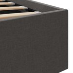 vidaXL Cadre de lit à rangement hydraulique sans matelas 120x200 cm