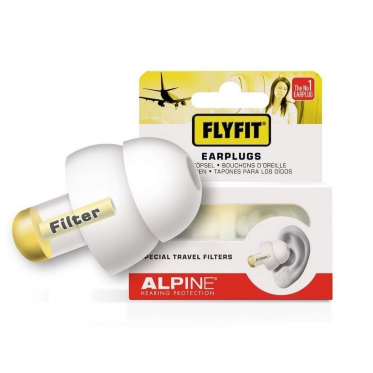 Protection auditive alpine avion flyfit - La Poste