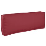 vidaXL Coussin Bordeaux 120 x 40 x 12 cm Tissu Oxford