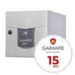 Boîte aux lettres Soléa  1 porte  Ton pierre aspect sablé RAL 1013MS