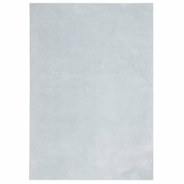 vidaXL Tapis HUARTE à poils courts doux et lavable bleu 140x200 cm