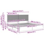 vidaXL Cadre de lit avec rangement et tête de lit Chêne Sonoma