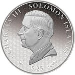 Pièce de monnaie en Argent 25 Dollars g 155.5 (5 oz) Millésime 2026 Lunar Mother Pearl HORSE