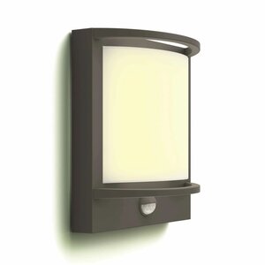 Philips mygarden applique murale led à capteur samondra 1739293p0