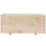 vidaXL Jardinière 110x40x49 5 cm bois de pin massif