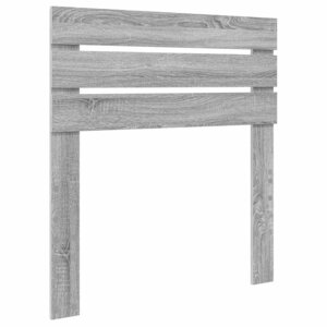 vidaXL Tête de lit Gris Sonoma 90 cm Bois d'ingénierie