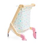 Hape E3607 - Poussette de poupée "Sweet Walks" en bois