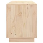 vidaXL Meuble TV 176x37x47 5 cm Bois de pin massif
