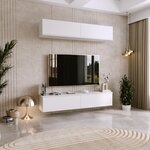 Meuble TV Nicole 80 cm - blanc