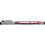 Feutre Non Permanent 152M Noir Pointe Moyenne 1 mm x 10 EDDING