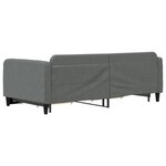 vidaXL Lit de jour avec gigogne et tiroirs sans matelas 100x200 cm