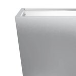 vidaXL Jardinière 30x30x30 cm acier galvanisé