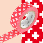 Masking Tape MT 1 5 cm Croix rouge