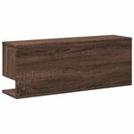 vidaXL Armoire murale 80x20x30 cm chêne marron bois d'ingénierie