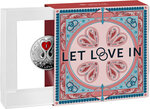 Pièce de monnaie en Argent 1 Dollar g 17.50 Millésime 2022 LET LOVE IN