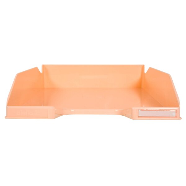 Corbeille À Courrier Combo Midi Aquarel - Corail - Exacompta