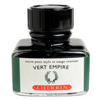 Encre traditionnelle à stylo en flacon 'D' 30ml Vert empire HERBIN