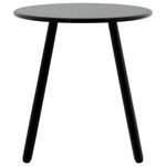 vidaXL Lot de 3 Chaise de jardin noir et blanc résine tressée