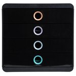 Module De Classement Pop-box 4 Tiroirs Aquarel - Couleurs Assorties - Exacompta