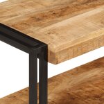 vidaXL Meuble TV 200x30x40 cm bois massif de manguier