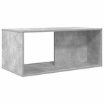 vidaXL Ensemble de tables basses 2 Pièces Gris béton Bois d'ingénierie