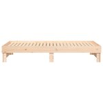 vidaXL Lit coulissant 2x(90x200) cm Bois de pin massif