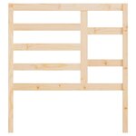vidaXL Tête de lit 81x4x104 cm Bois massif de pin