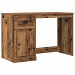 vidaXL Bureau Bois Ancien 50 x 115 x 75 cm Bois d'ingénierie