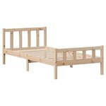 vidaXL Cadre de lit sans matelas 100x200 cm bois massif de pin