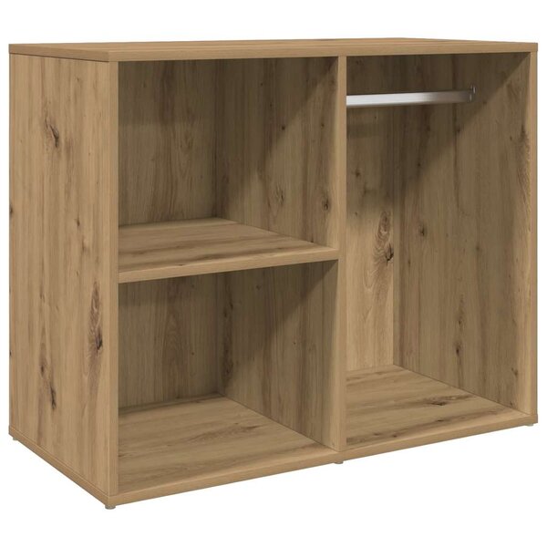 vidaXL Armoire de dressing chêne artisanal 80x40x65 cm bois ingénierie