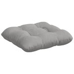 vidaXL Coussins de siège 4 Pièces Gris clair 45 x 45 cm