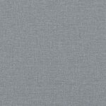 vidaXL Canapé Gris clair 139 x 78 x 80 cm tissu