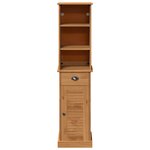 vidaXL Ensemble de mobilier de salle de bain avec tiroir 2 Pièces