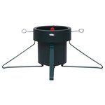 vidaXL Support de sapin de Noël Noir 46x46x19 cm