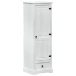 vidaXL Armoires Blanc 55 x 50 x 170 cm Pin massif