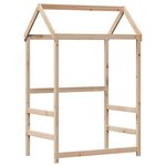 vidaXL Cadre de lit avec toit 100x200 cm bois de pin massif