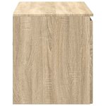 vidaXL Cabinet de Salle de Bain Mural Chêne Sonoma 62 5 x 44 5 x 50 cm
