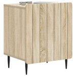 vidaXL Cabinet de chevet 2 Pièces Chêne Sonoma 43 x 34 5 x 52 cm