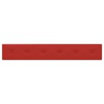 vidaXL Panneaux muraux 12 Pièces Bordeaux 90x15 cm Similicuir 1 62 m²