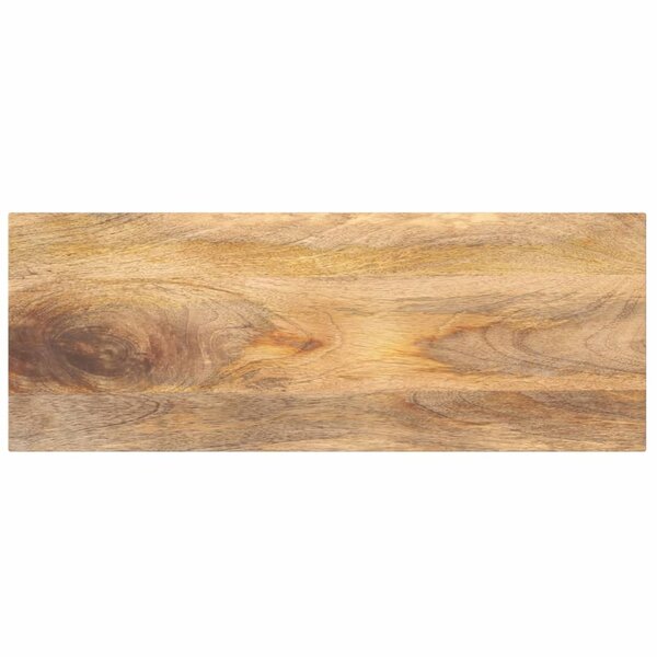 vidaXL Dessus de table 90x20x2 5 cm rectangulaire bois massif manguier