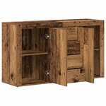 vidaXL Buffet Bois ancien 120 x 36 x 69 cm Bois d'ingénierie