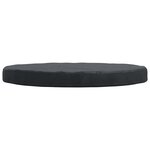 vidaXL Housse de Table Extérieure Noir 112 x 112 x 10 cm Tissu 210D