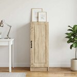 vidaXL Buffet Chêne Sonoma 33 x 34 5 x 87 cm Bois d'ingénierie